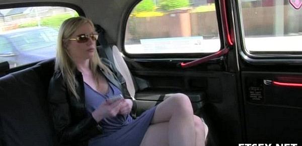  Creampie in the taxi